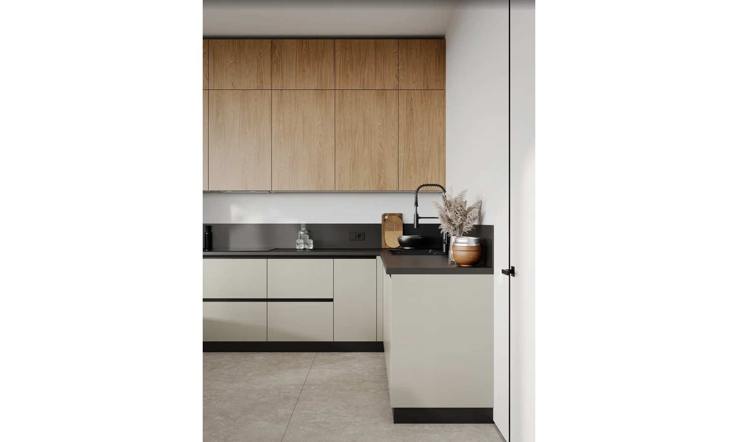 Кухня Soft & Wood дуб кассела