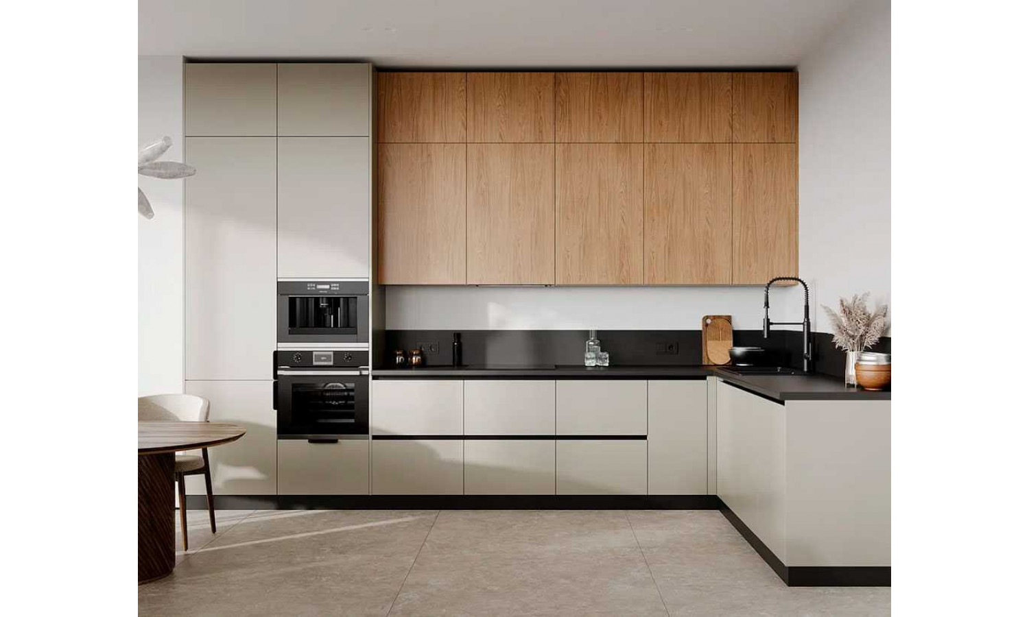 Кухня Soft & Wood дуб кассела