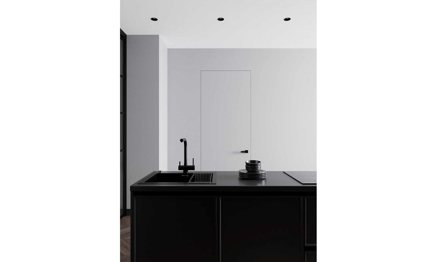 Кухня GARDA антрацит