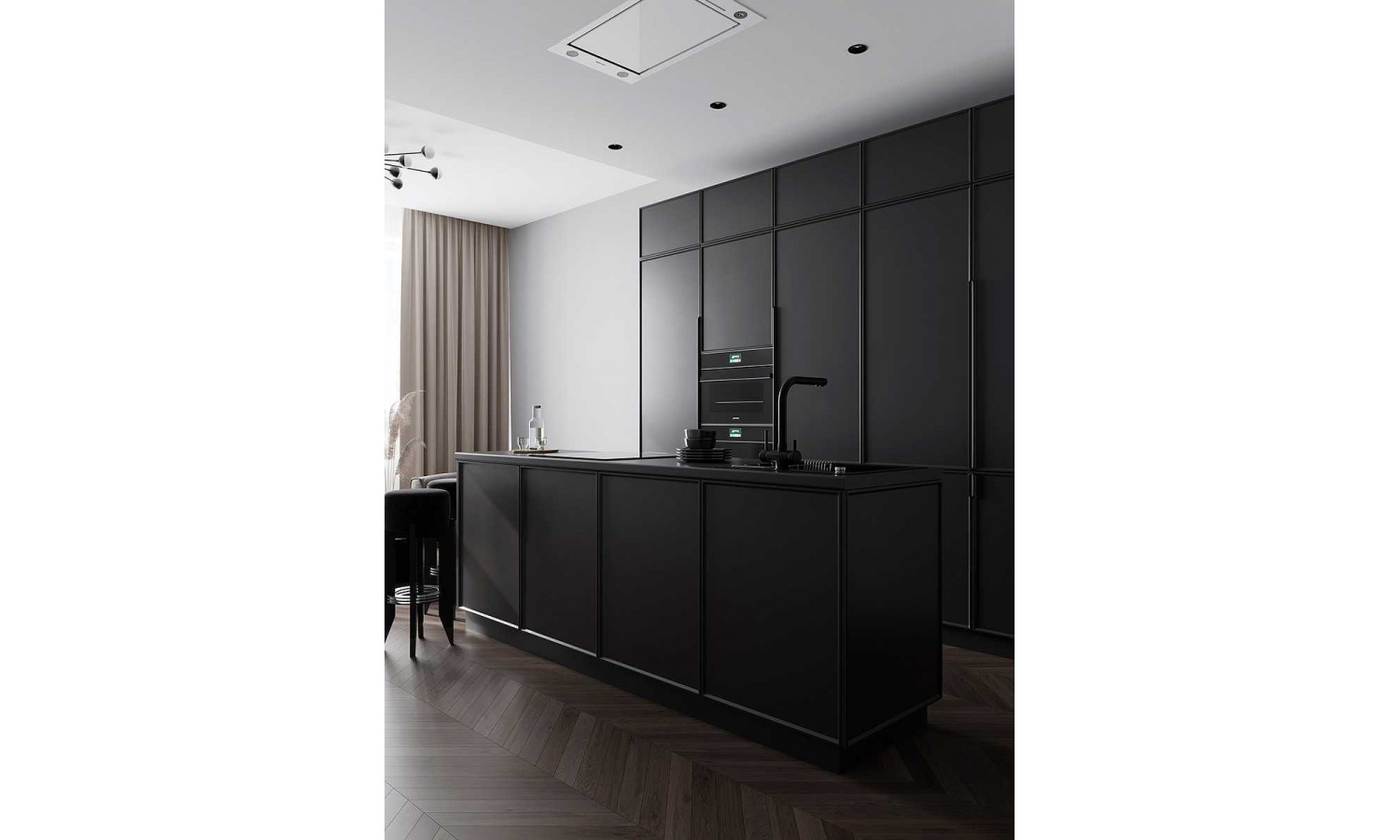 Кухня GARDA антрацит