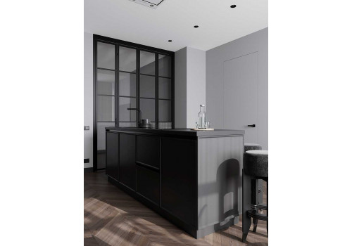 Кухня GARDA антрацит