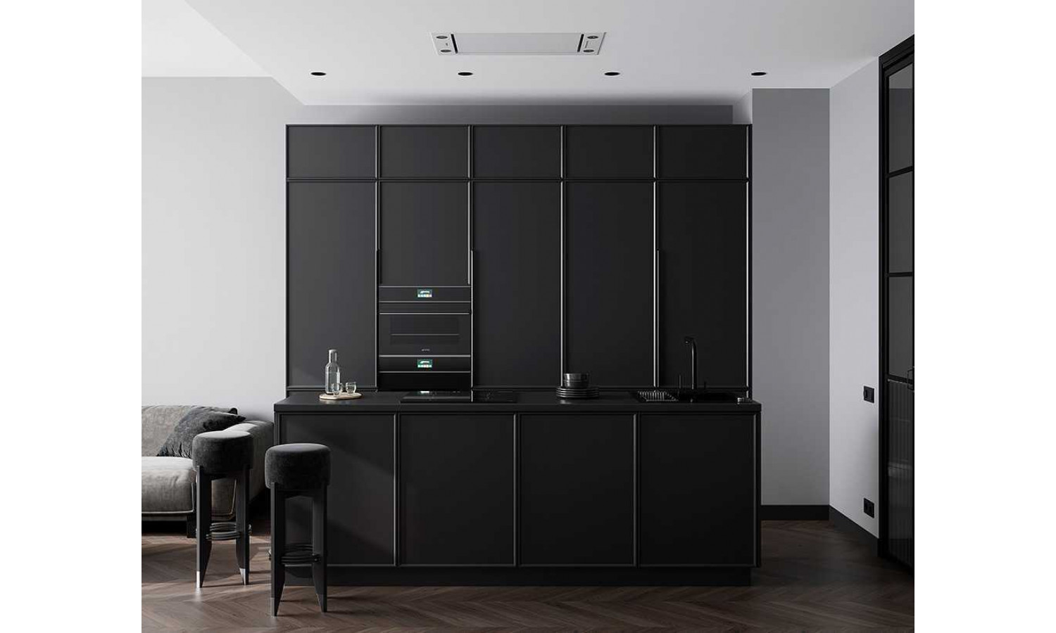 Кухня GARDA антрацит