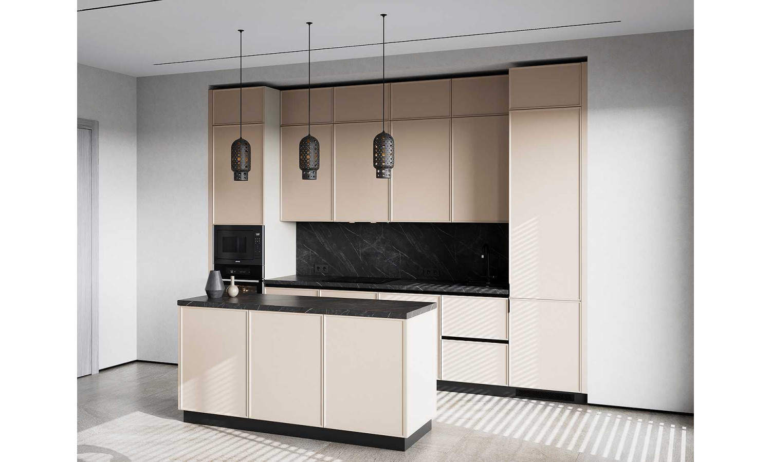 Кухня GARDA бежевый