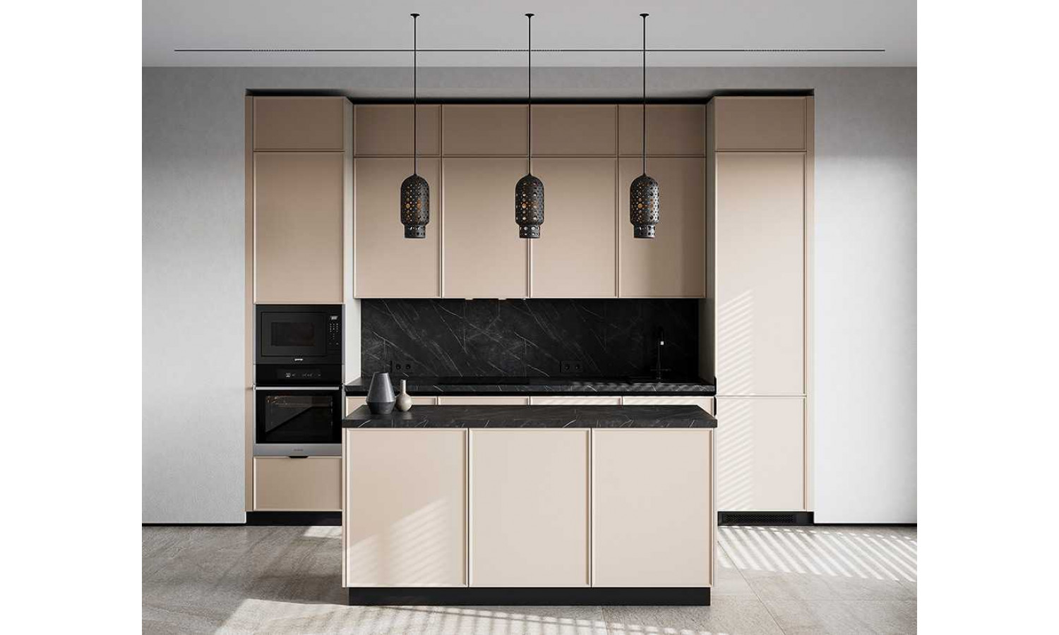 Кухня GARDA бежевый