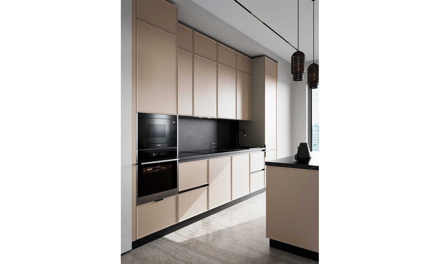 Кухня GARDA бежевый