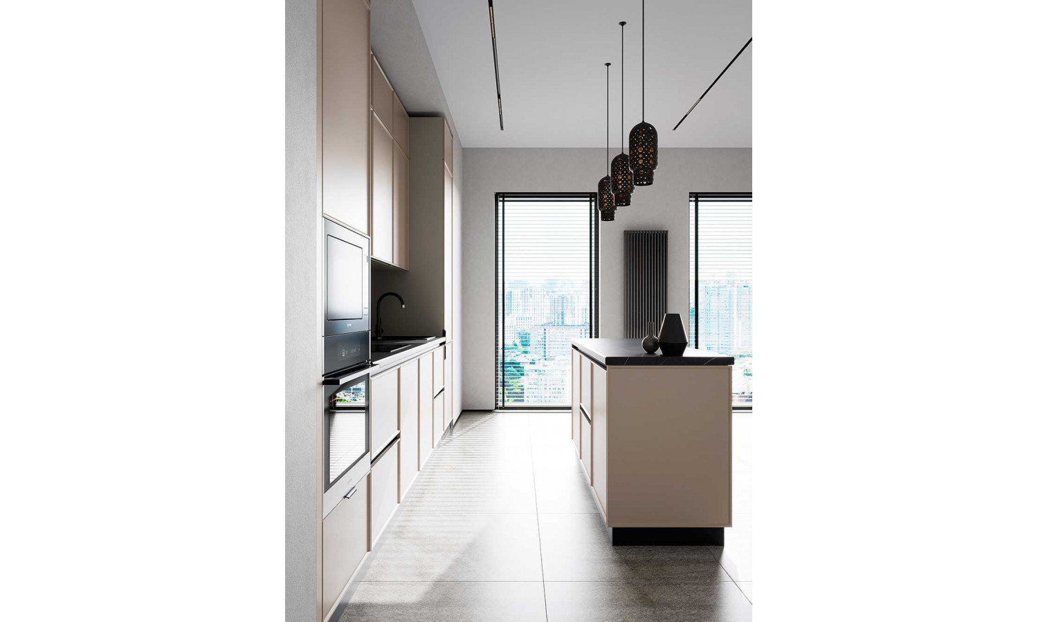 Кухня GARDA бежевый