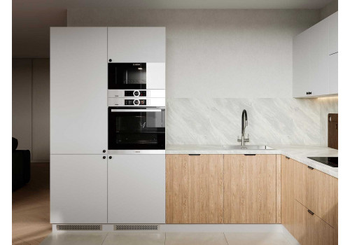Кухня GARDA белый снег