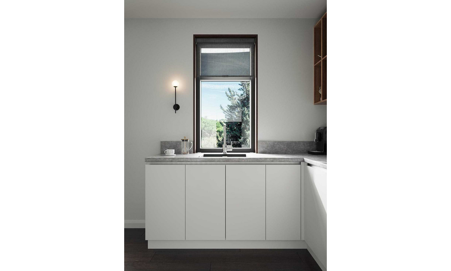 Кухня Soft & Wood белый