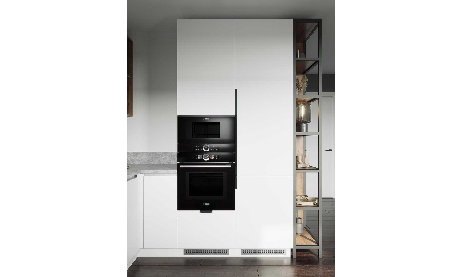 Кухня Soft & Wood белый