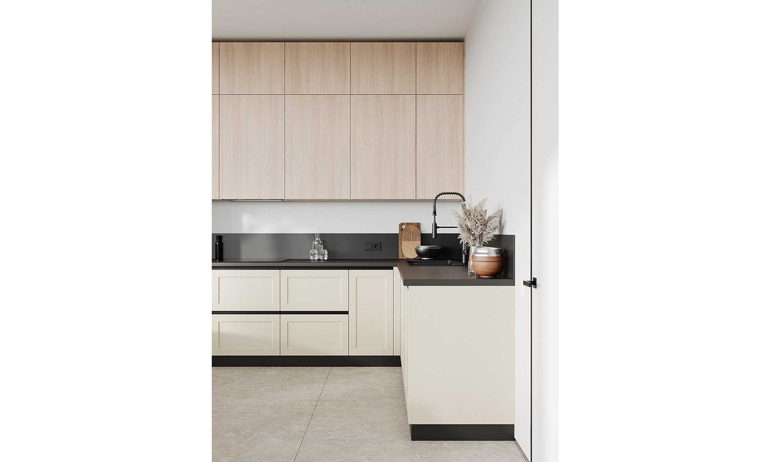 Кухня Soft & Wood como