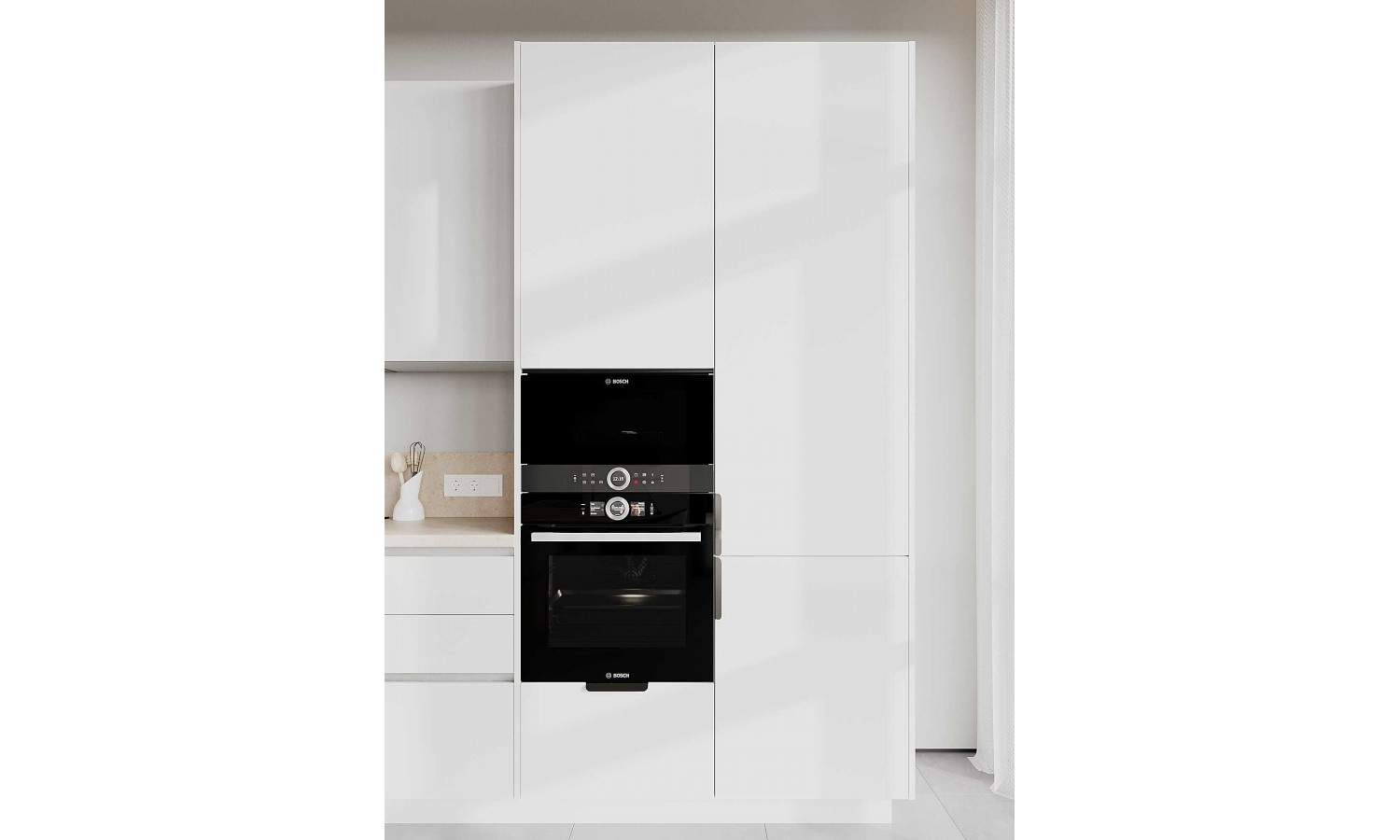 Кухня TOUCH белый снег