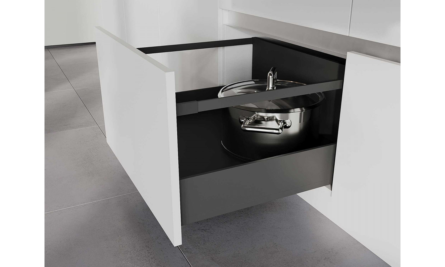 Кухня TOUCH белый снег