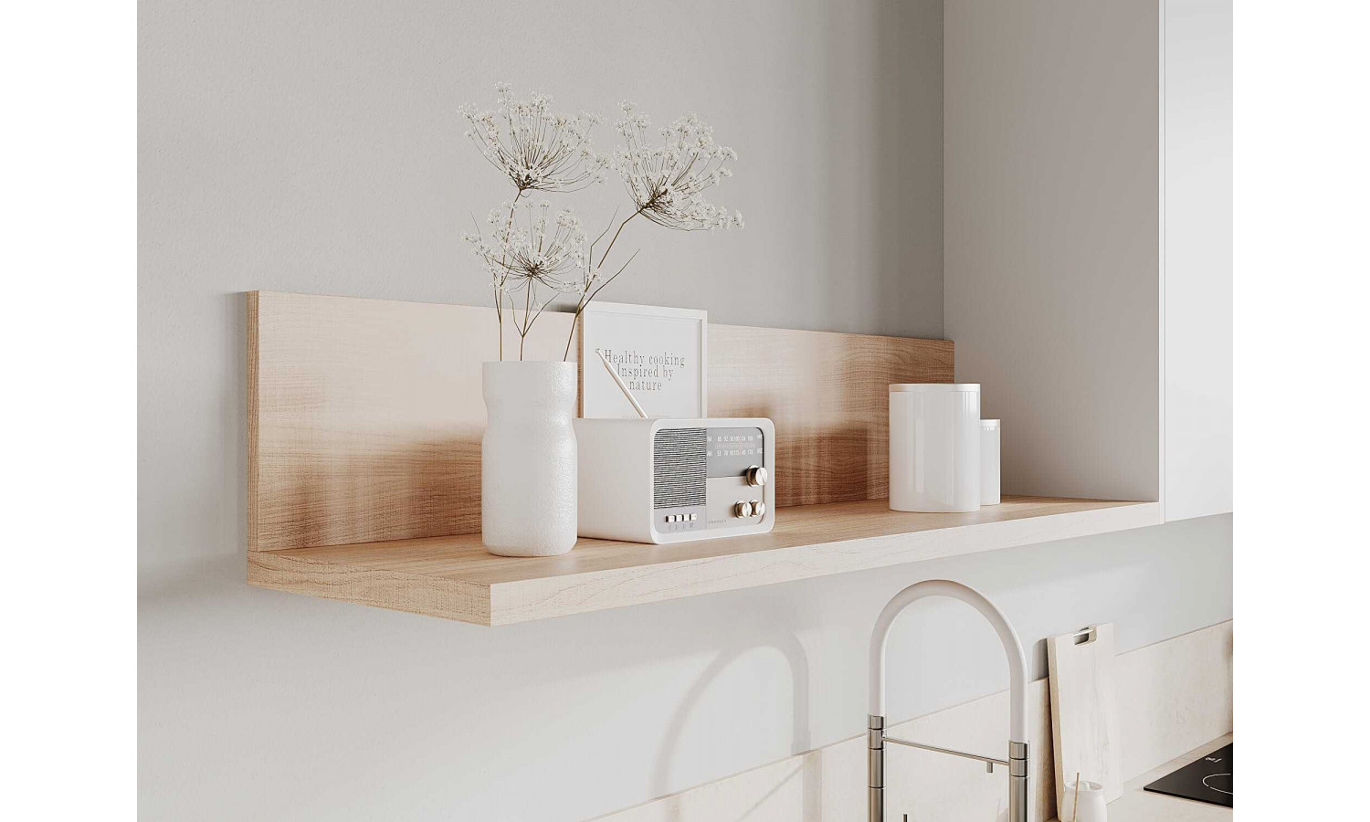 Кухня TOUCH белый снег