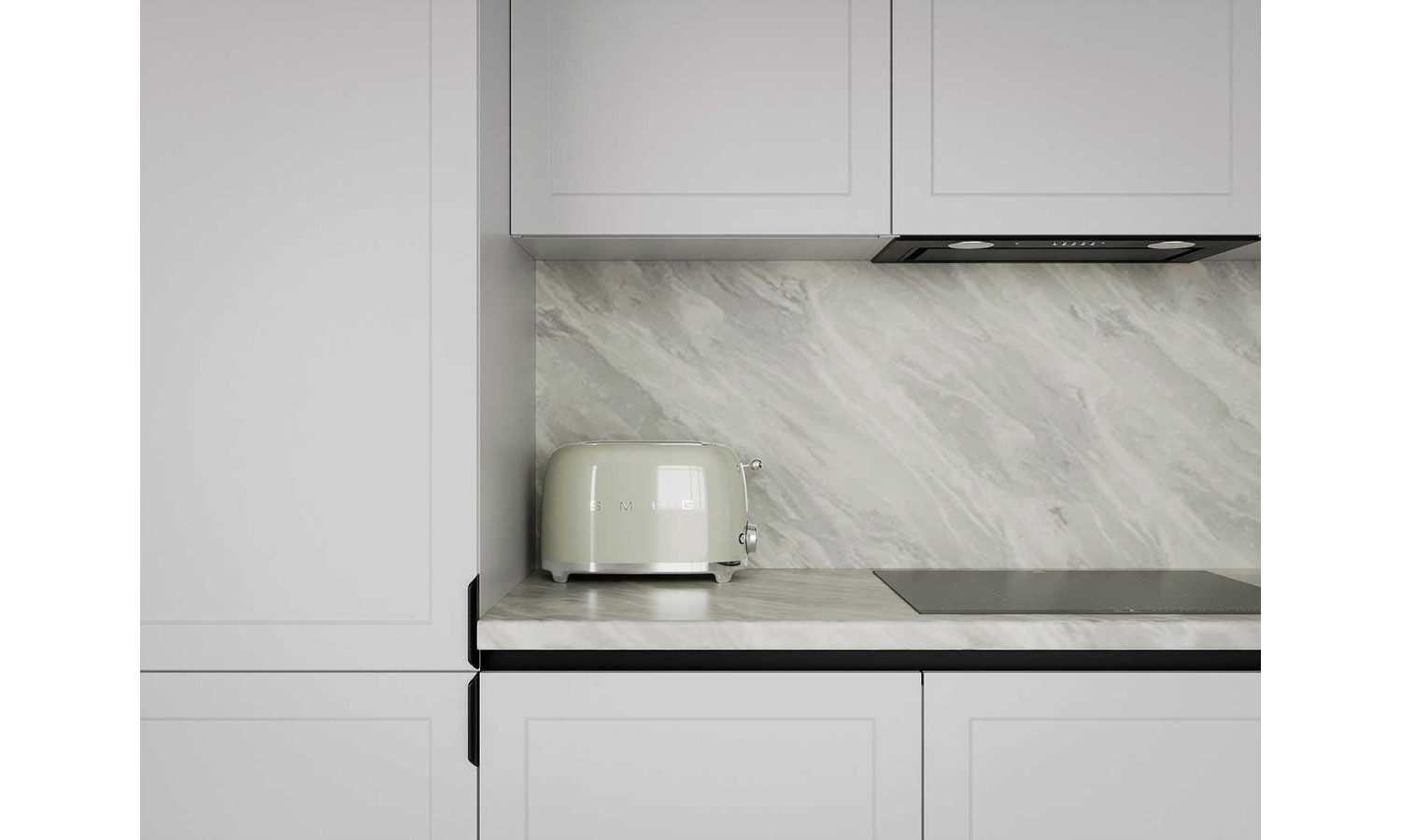 Кухня COMO белый снег