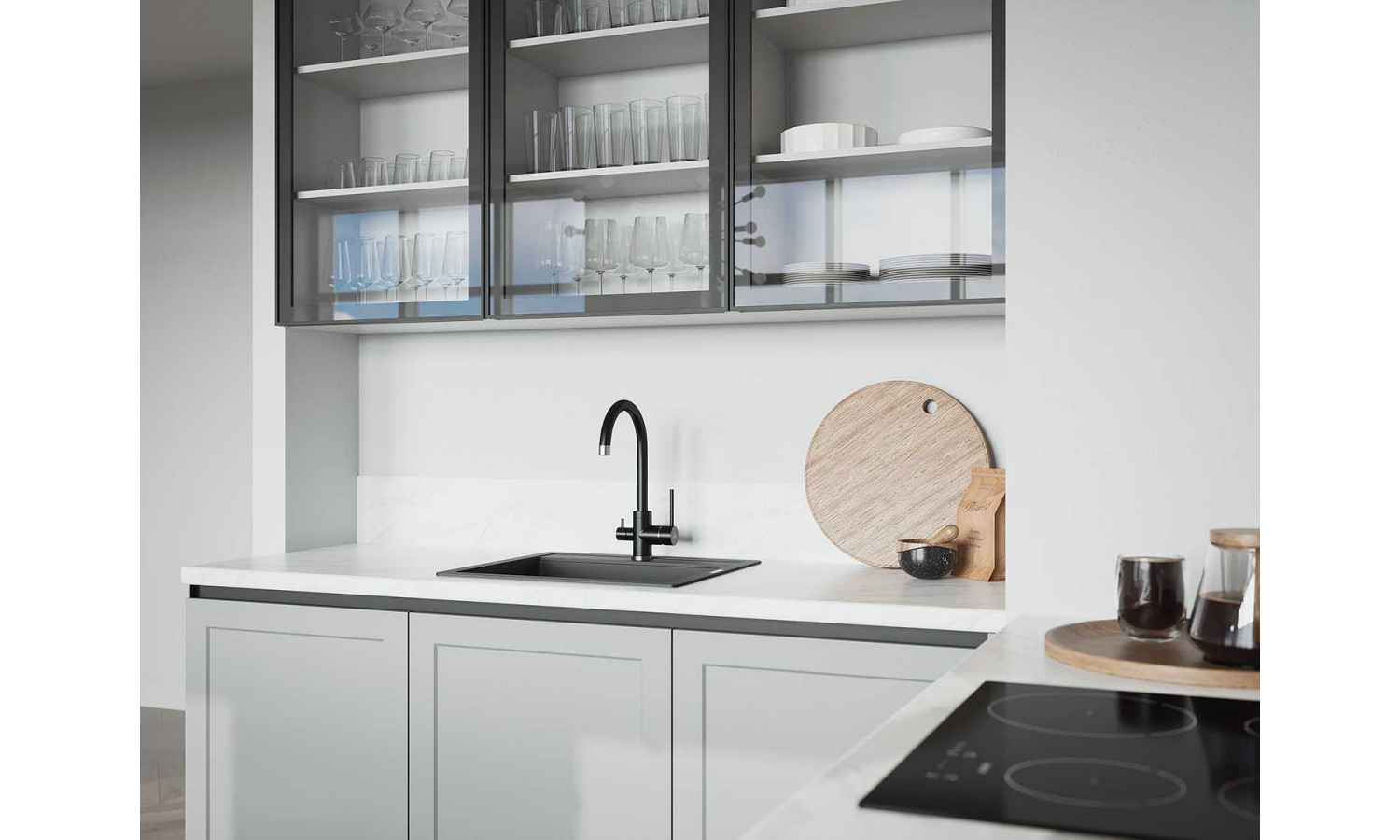 Кухня COMO лайт грей