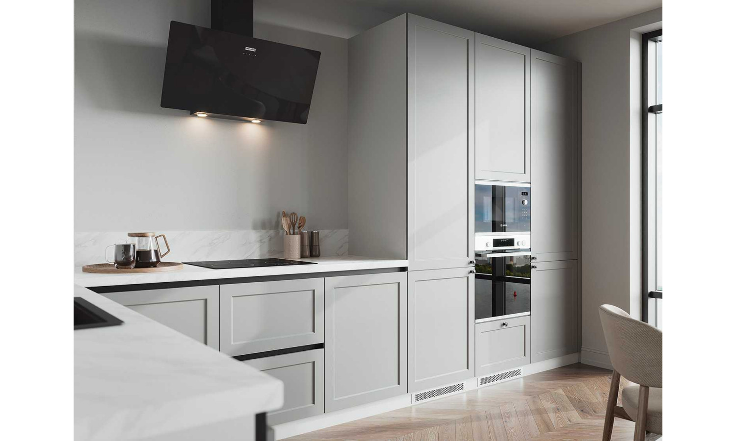 Кухня COMO лайт грей