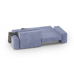 Диван Босс модульный двухместный с оттоманкой VELUTTO 049