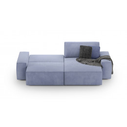 Диван Босс модульный двухместный с оттоманкой VELUTTO 049