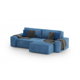 Диван Босс модульный двухместный с оттоманкой VELUTTO 054