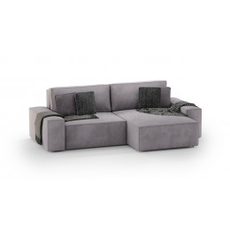 Диван Босс модульный двухместный с оттоманкой VELUTTO 008