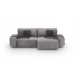 Диван Босс модульный двухместный с оттоманкой VELUTTO 008