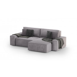 Диван Босс модульный двухместный с оттоманкой VELUTTO 008