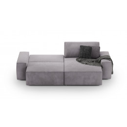 Диван Босс модульный двухместный с оттоманкой VELUTTO 008