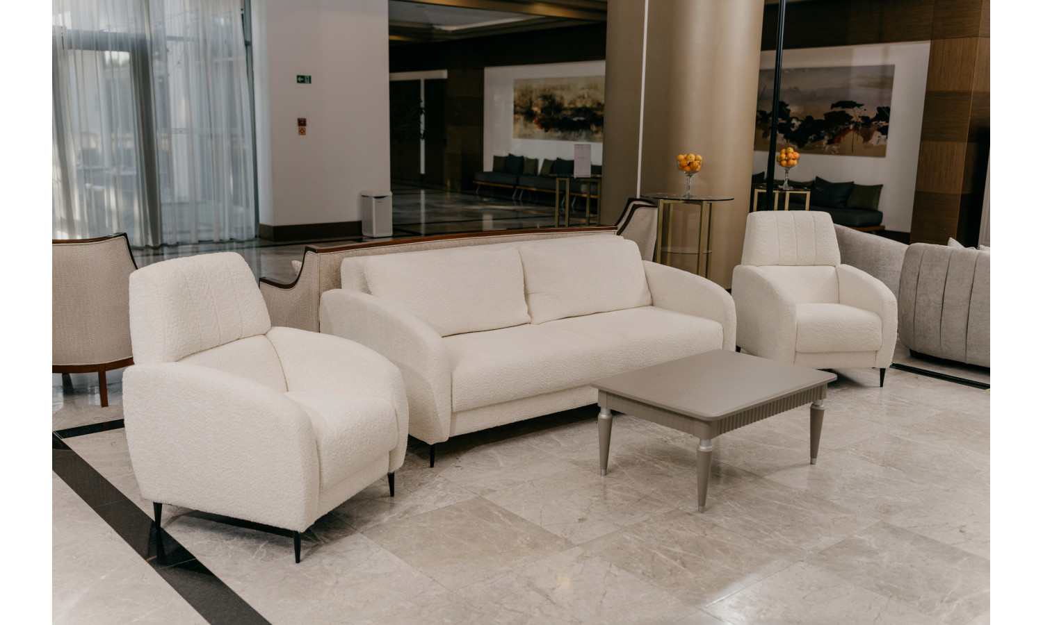 Кресло Стелла белый