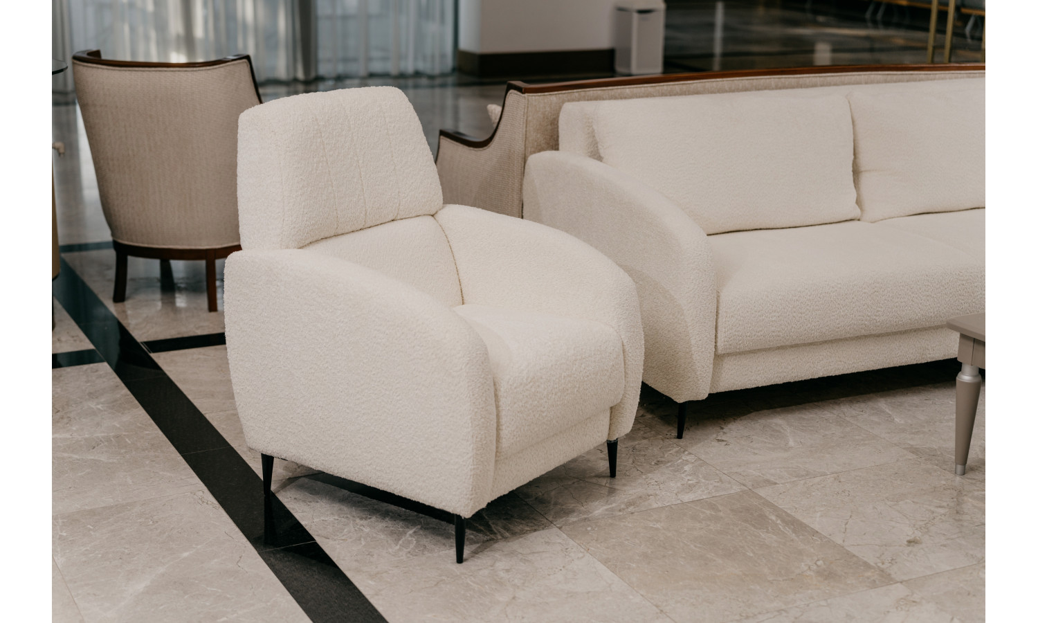 Кресло Стелла белый