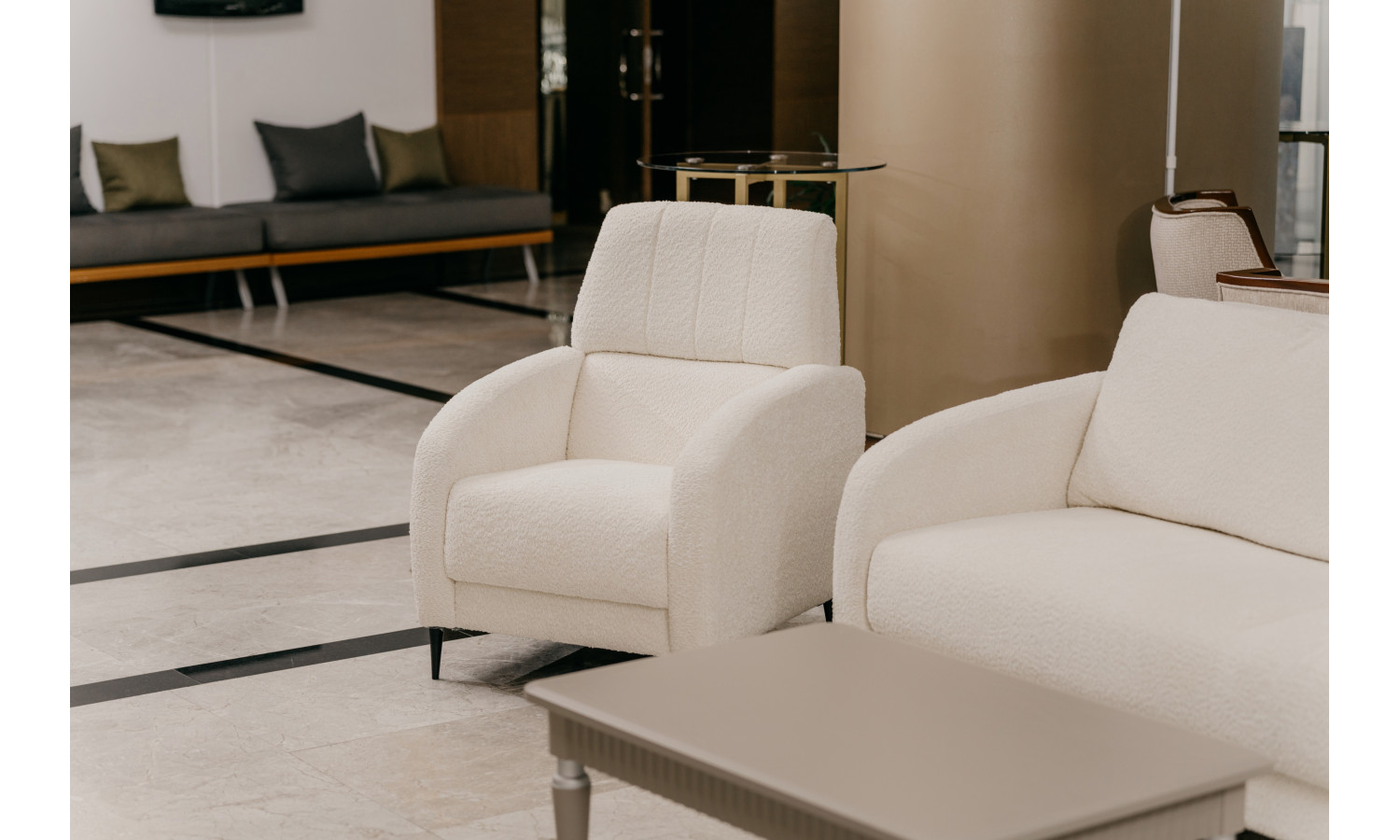 Кресло Стелла белый