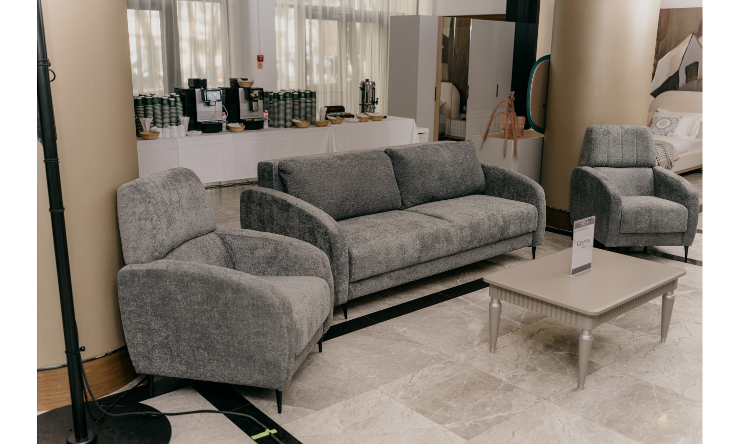 Комплект Стелла серый