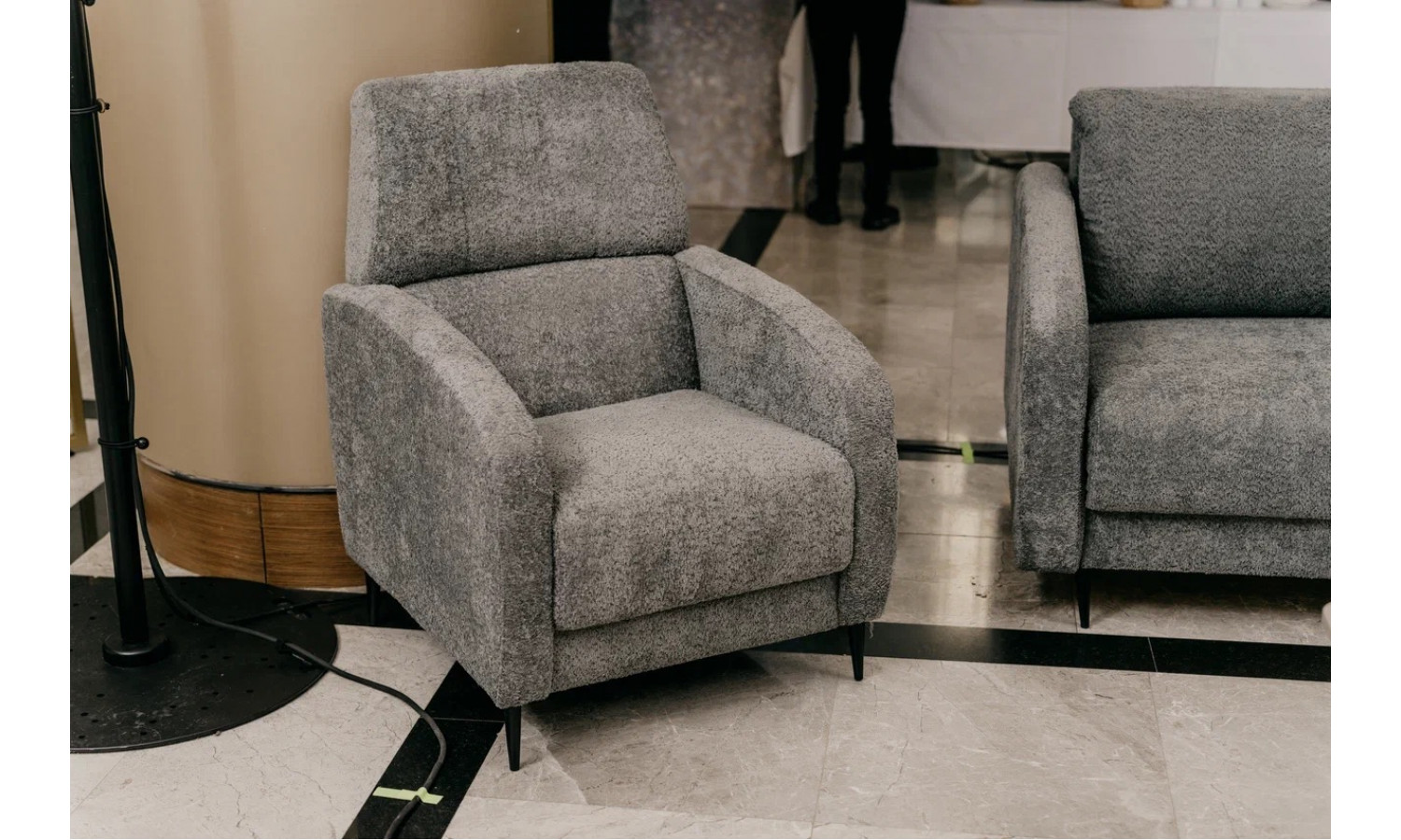 Кресло Стелла серый