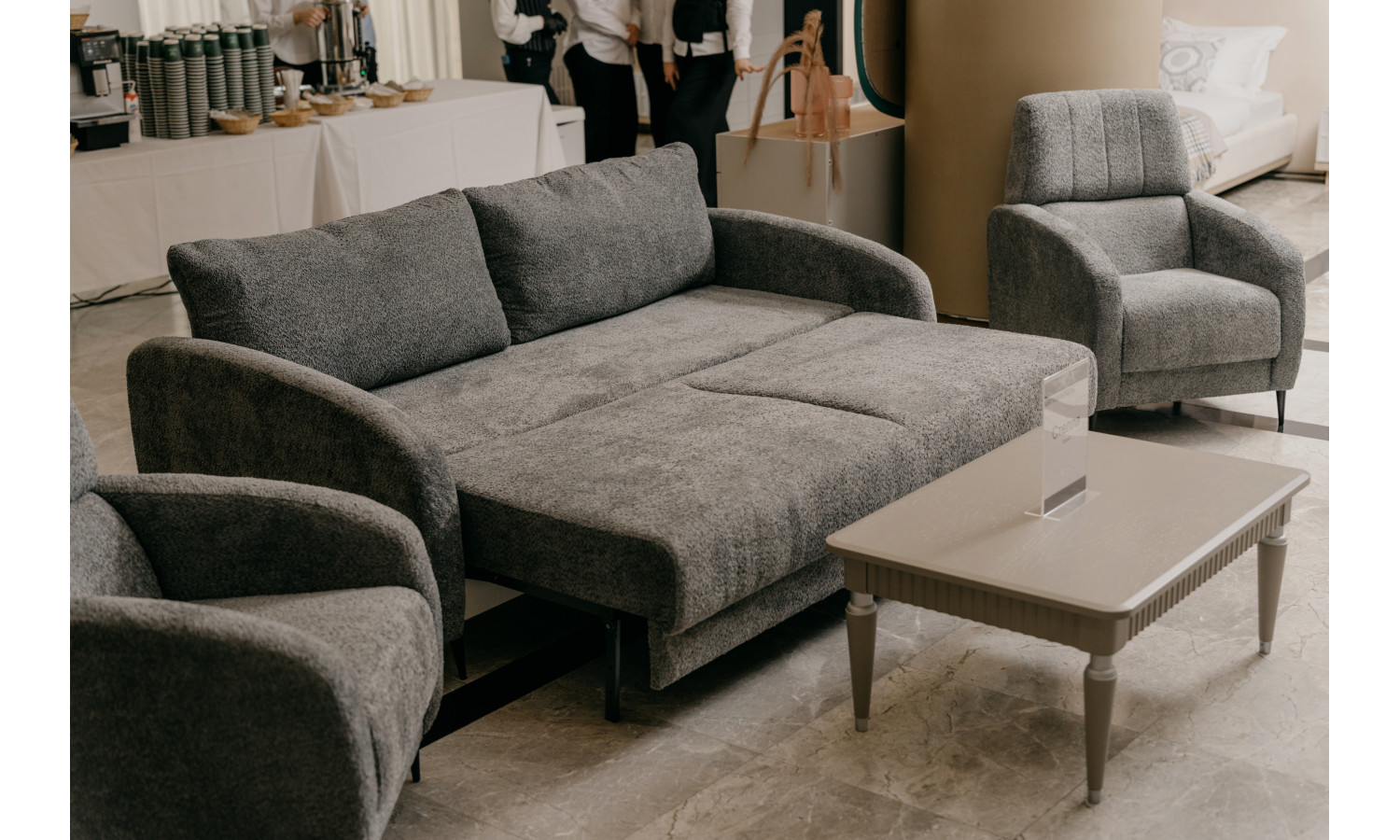 Диван Стелла серый