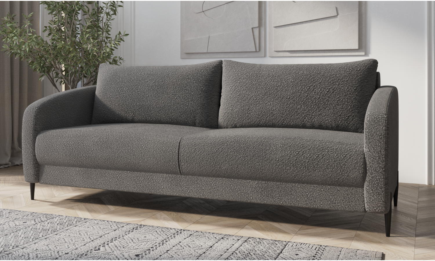 Диван Стелла серый