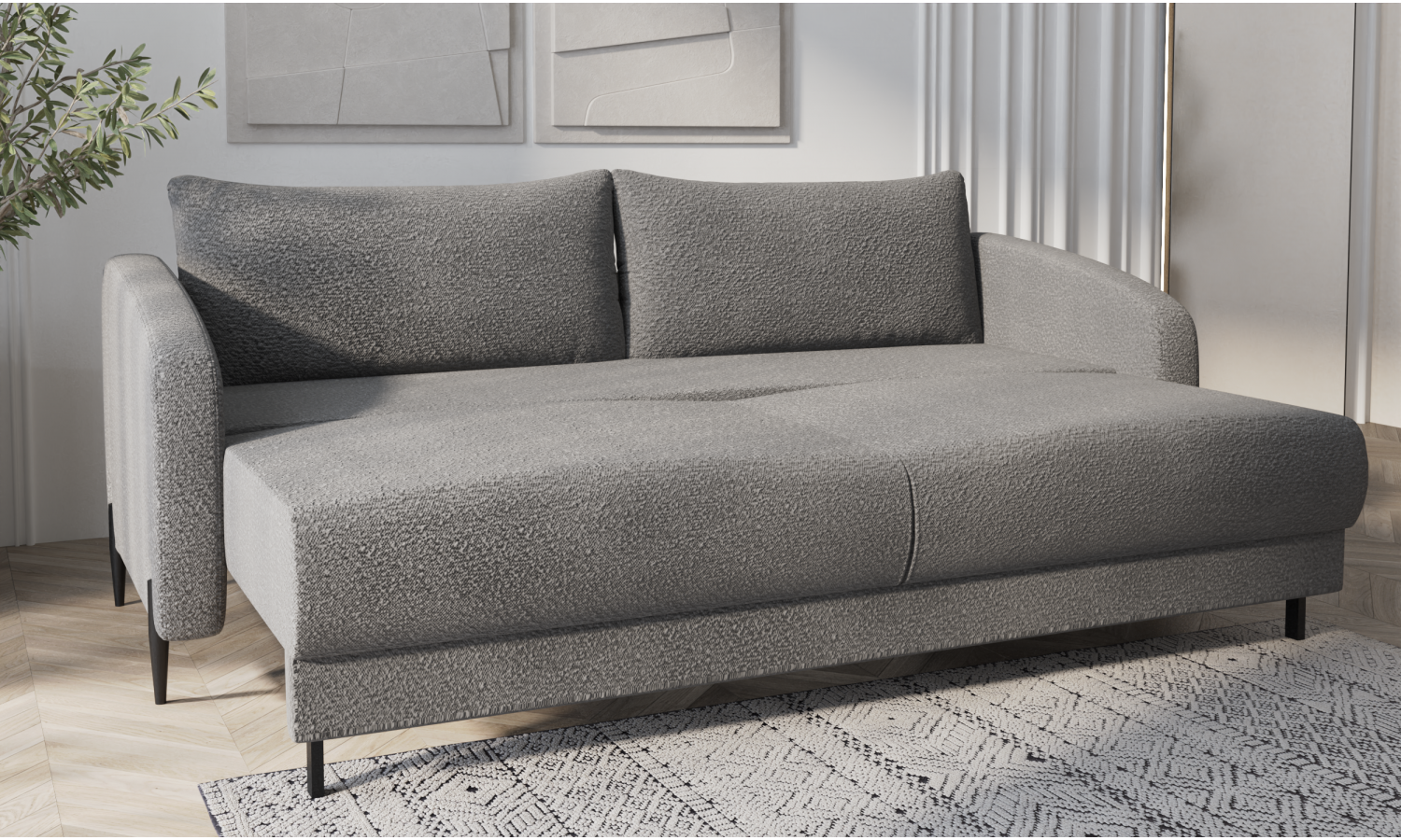 Диван Стелла серый