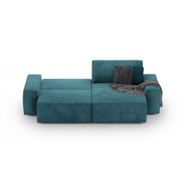 Диван Босс модульный двухместный с оттоманкой VELUTTO 020