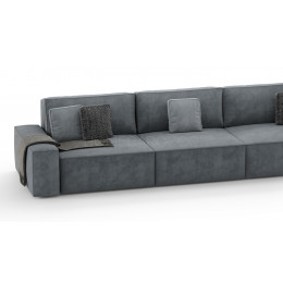 Диван Босс модульный трехместный Teddy 018