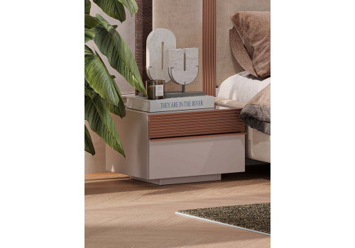 Тумба прикроватная Виктория Сатин