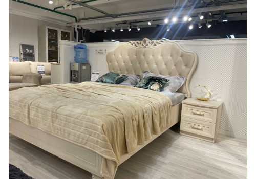 Спальня Мокко бежевый 4-ств с тумбами 1,6м