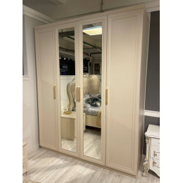 Спальня Мокко бежевый 4-ств с тумбами 1,6м