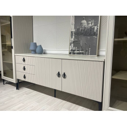 Гостиная Стелла светло серый камень 1ств+ТВ тумба+2 ств