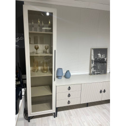 Гостиная Стелла светло серый камень 1ств+ТВ тумба+2 ств