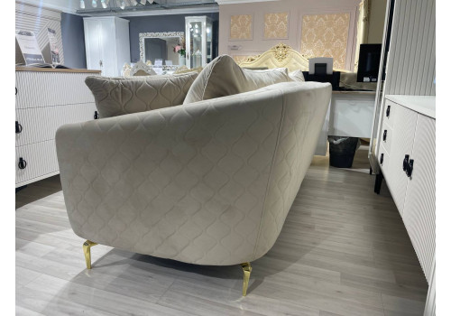 Диван Нонна мокко трех местный 