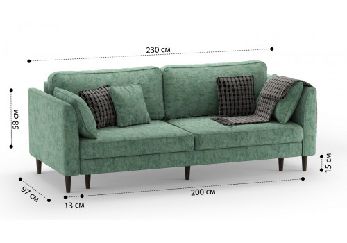 Диван  Мэдисон прямой Hope 013