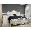 Кровать Натали + 2 тумбы прикроватные Флоренция белый глянец 