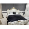 Кровать Натали + 2 тумбы прикроватные Флоренция белый глянец 