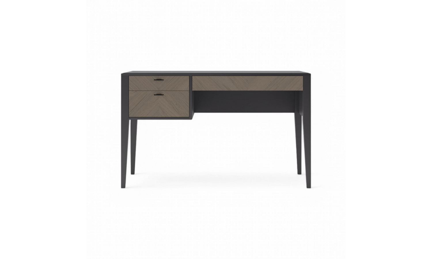 Стол письменный Альба, Пепельный/Мокко