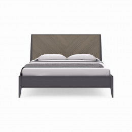 Кровать 140x200 Альба, Пепельный/Мокко