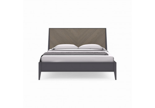Кровать 140x200 Альба, Пепельный/Мокко