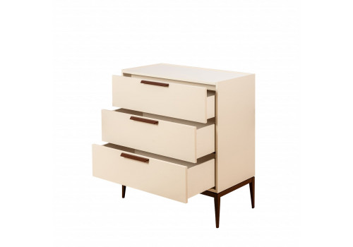 Комод 3 ящика Анкона, Крем